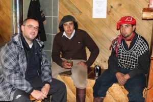 Jose Ferri con los gauchos