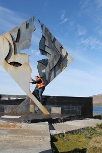 Jose Ferri en isla de Hornos